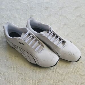 Puma Men's White Athletic Shoes